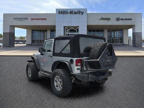 Billet Silver Metallic Clearcoat 2017 Jeep Wrangler Rubicon