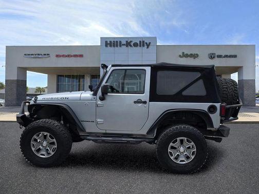 Billet Silver Metallic Clearcoat 2017 Jeep Wrangler Rubicon