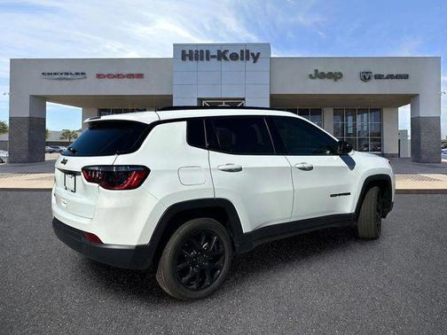 Bright White 2026 Jeep Compass Latitude