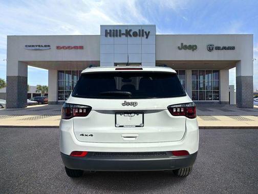 Bright White 2026 Jeep Compass Latitude