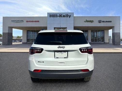 Bright White 2026 Jeep Compass Latitude