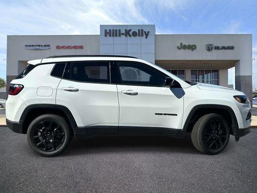 Bright White 2026 Jeep Compass Latitude
