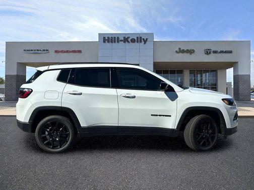 Bright White 2026 Jeep Compass Latitude