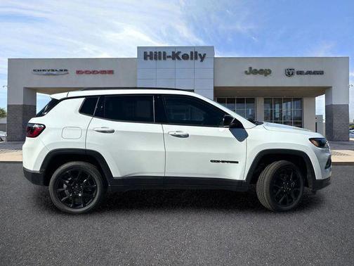 Bright White 2026 Jeep Compass Latitude
