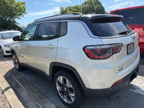Pearl White Tri-Coat 2017 Jeep New Compass Limited