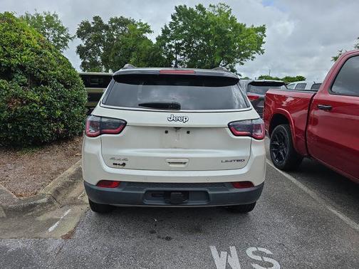 Pearl White Tri-Coat 2017 Jeep New Compass Limited