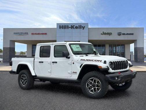Bright White Clearcoat 2026 Jeep Gladiator Rubicon