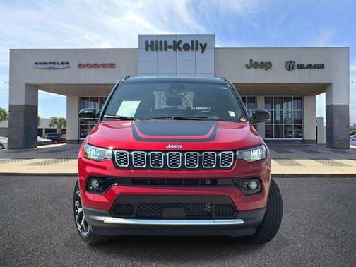 Red Hot Pearlcoat 2025 Jeep Compass Limited