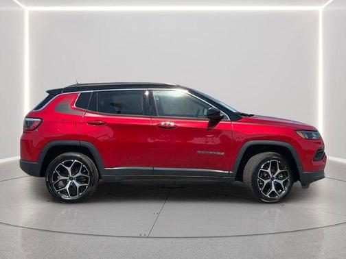 Red Hot Pearlcoat 2025 Jeep Compass Limited