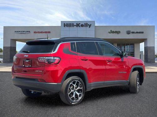 Red Hot Pearlcoat 2025 Jeep Compass Limited