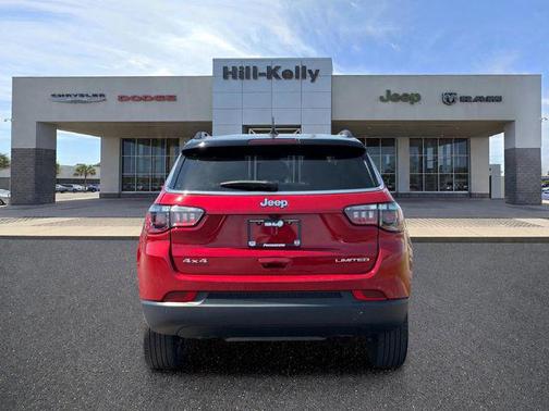 Red Hot Pearlcoat 2025 Jeep Compass Limited