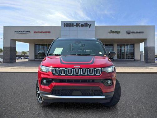 Red Hot Pearlcoat 2025 Jeep Compass Limited