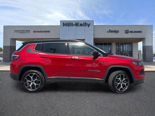 Red Hot Pearlcoat 2025 Jeep Compass Limited
