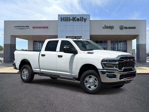 Bright White Clearcoat 2026 RAM 2500 Tradesman Crew Cab 4x4 6'4' Box