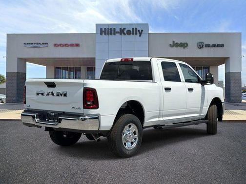 Bright White Clearcoat 2026 RAM 2500 Tradesman Crew Cab 4x4 6'4' Box