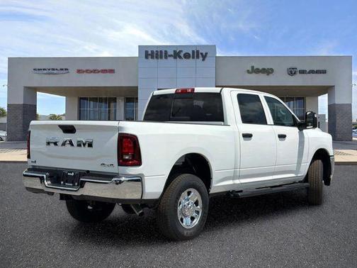 Bright White Clearcoat 2026 RAM 2500 Tradesman Crew Cab 4x4 6'4' Box