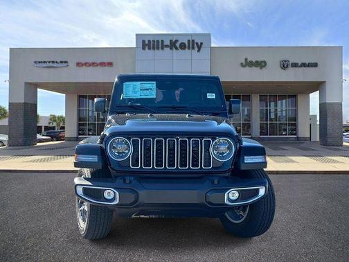 black clearcoat 2026 Jeep Wrangler 4-Door Sahara 4x4