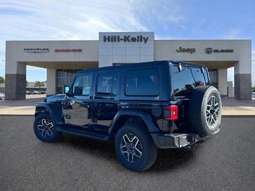 black clearcoat 2026 Jeep Wrangler 4-Door Sahara 4x4