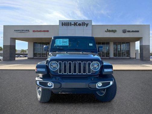 black clearcoat 2026 Jeep Wrangler 4-Door Sahara 4x4