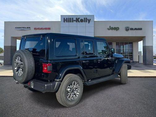 black clearcoat 2026 Jeep Wrangler 4-Door Sahara 4x4
