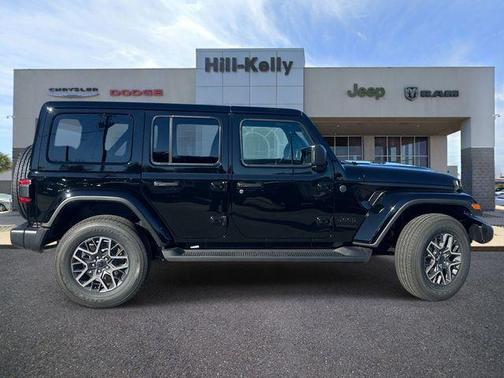 black clearcoat 2026 Jeep Wrangler 4-Door Sahara 4x4