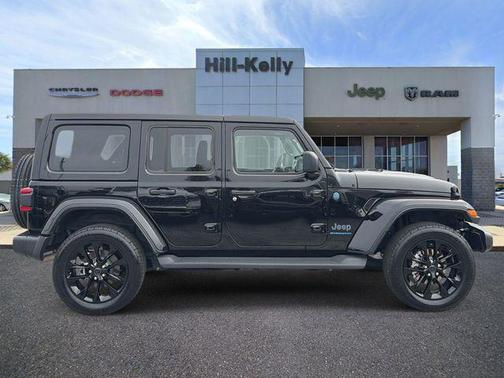 Black Clearcoat 2025 Jeep Wrangler 4xe Sahara