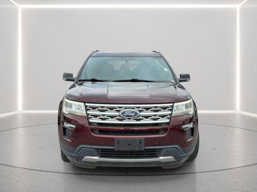 Burgundy 2018 Ford Explorer XLT