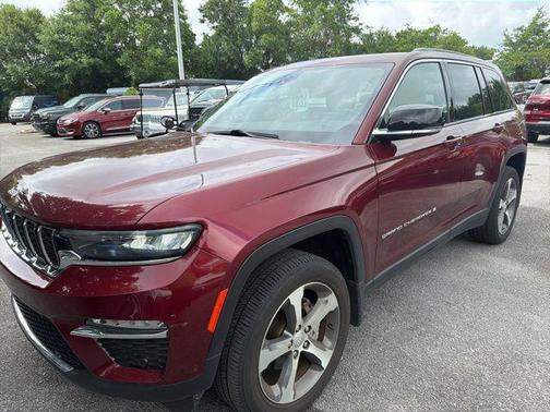 Velvet Red Pearlcoat 2024 Jeep Grand Cherokee Limited