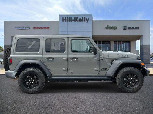 Sting-Gray Clearcoat 2021 Jeep Wrangler Willys