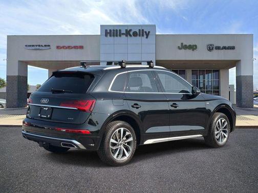 Mythos Black Metallic 2023 Audi Q5 45 S line Premium Plus
