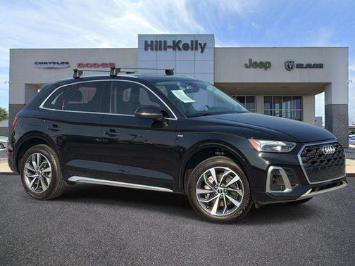 Mythos Black Metallic 2023 Audi Q5 45 S line Premium Plus
