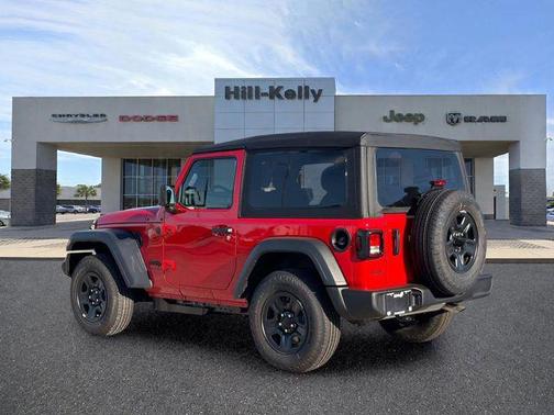 Firecracker Red Clearcoat 2026 Jeep Wrangler Sport