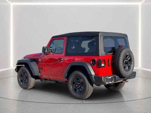 Firecracker Red Clearcoat 2026 Jeep Wrangler Sport