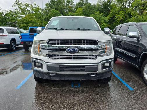 Star White Metallic Tri-Coat 2020 Ford F-150 Lariat