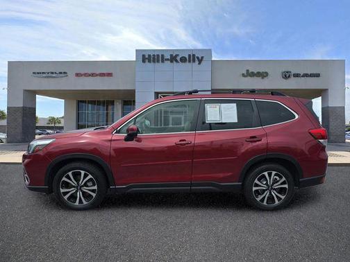 Crimson Red Pearl 2021 Subaru Forester Limited