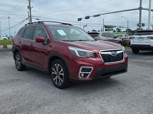 Crimson Red Pearl 2021 Subaru Forester Limited