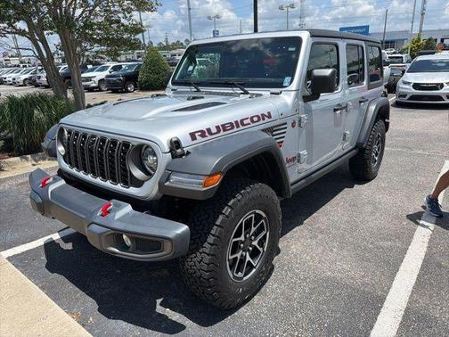 Silver Zynith Clearcoat 2024 Jeep Wrangler Rubicon