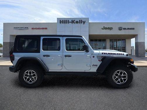 Silver Zynith Clearcoat 2024 Jeep Wrangler Rubicon