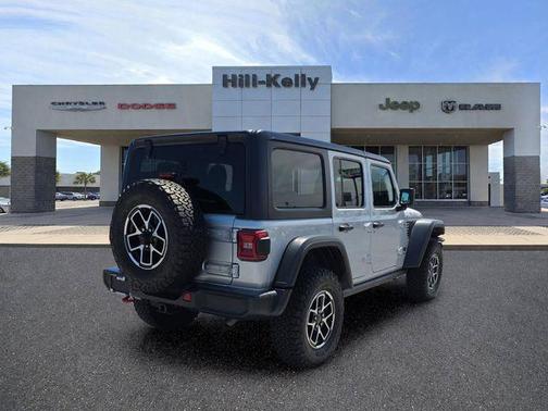 Silver Zynith Clearcoat 2024 Jeep Wrangler Rubicon