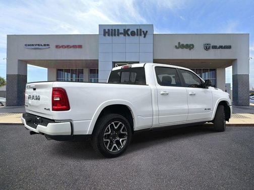 Bright White Clearcoat 2025 RAM 1500 Laramie