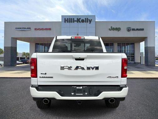 Bright White Clearcoat 2025 RAM 1500 Laramie