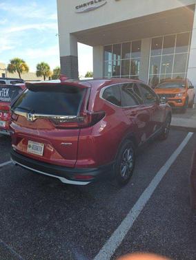 Radiant Red Metallic 2022 Honda CR-V AWD EX-L