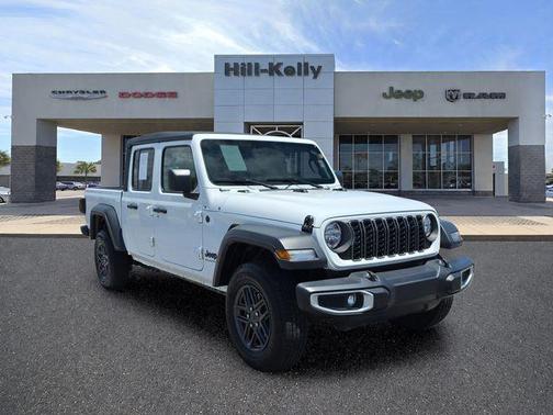 Bright White Clearcoat 2025 Jeep Gladiator Sport S