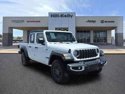 Bright White Clearcoat 2025 Jeep Gladiator Sport S
