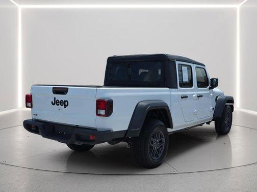 Bright White Clearcoat 2025 Jeep Gladiator Sport S
