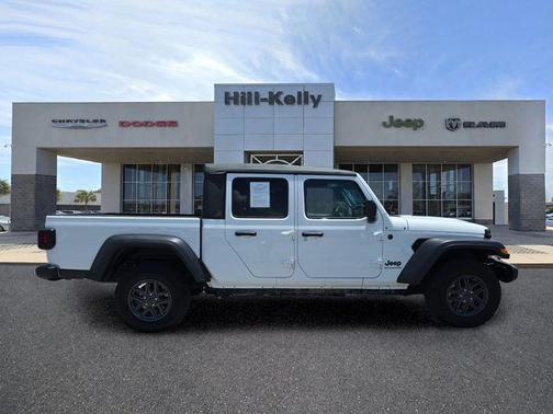 Bright White Clearcoat 2025 Jeep Gladiator Sport S