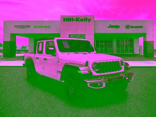 Bright White Clearcoat 2025 Jeep Gladiator Sport S