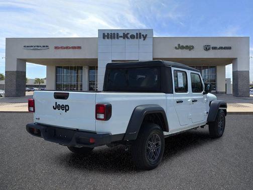 Bright White Clearcoat 2025 Jeep Gladiator Sport S