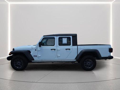 Bright White Clearcoat 2025 Jeep Gladiator Sport S