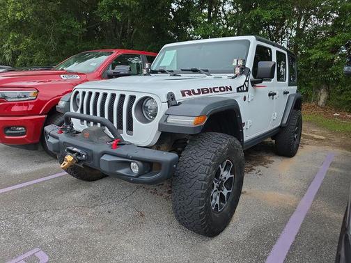 Bright White Clearcoat 2022 Jeep Wrangler Unlimited Rubicon